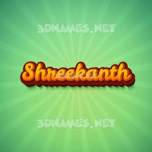 shreekanth in Green Rays style - 3D name wallpaper shreekanth in Green Rays style - 3D name wallpaper