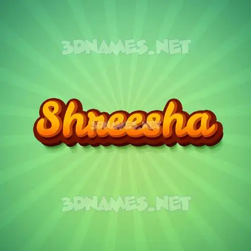 shreesha in Green Rays style - 3D name wallpaper shreesha in Green Rays style - 3D name wallpaper