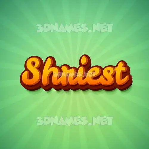 shriest in Green Rays style - 3D name wallpaper shriest in Green Rays style - 3D name wallpaper