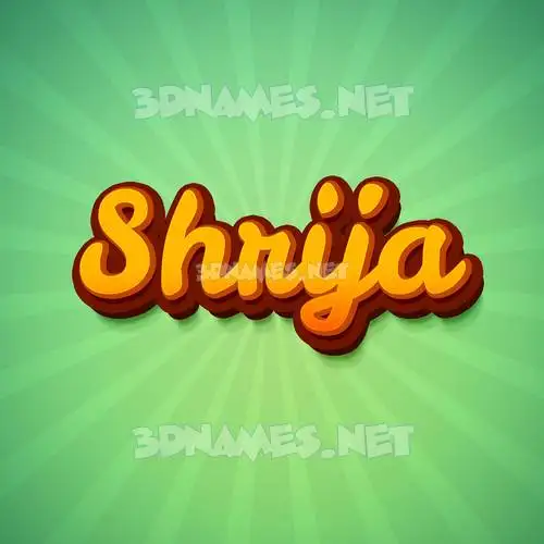 shrija in Green Rays style - 3D name wallpaper shrija in Green Rays style - 3D name wallpaper