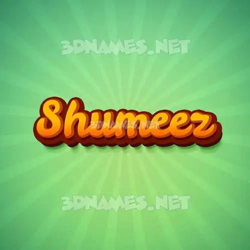 shumeez in Green Rays style - 3D name wallpaper shumeez in Green Rays style - 3D name wallpaper