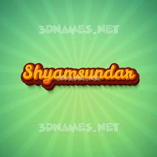 shyamsundar in Green Rays style - 3D name wallpaper shyamsundar in Green Rays style - 3D name wallpaper