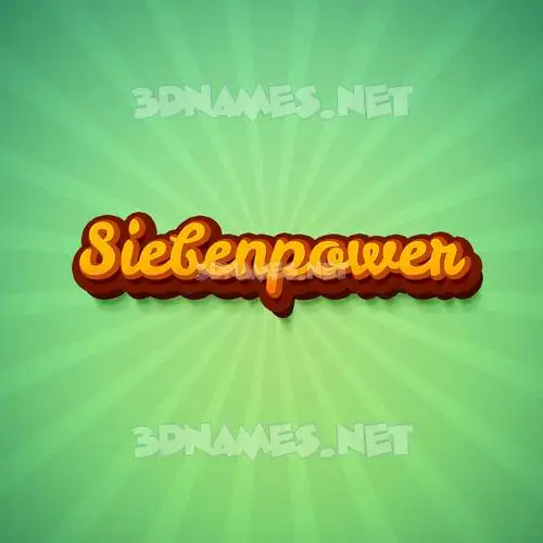 siebenpower in Green Rays style - 3D name wallpaper siebenpower in Green Rays style - 3D name wallpaper