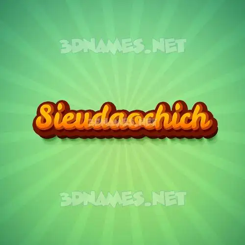sieudaochich in Green Rays style - 3D name wallpaper sieudaochich in Green Rays style - 3D name wallpaper