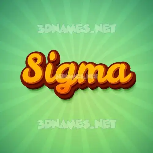 sigma in Green Rays style - 3D name wallpaper sigma in Green Rays style - 3D name wallpaper