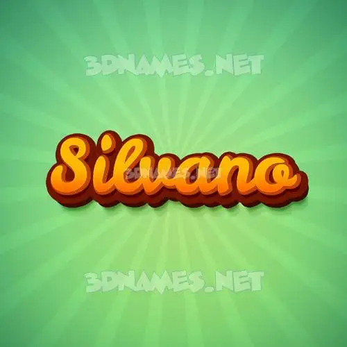 silvano in Green Rays style - 3D name wallpaper silvano in Green Rays style - 3D name wallpaper