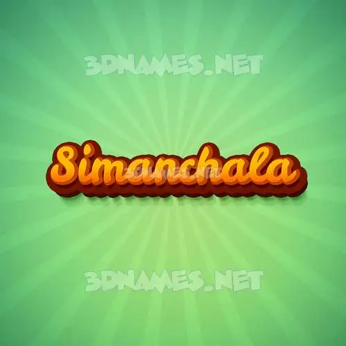 simanchala in Green Rays style - 3D name wallpaper simanchala in Green Rays style - 3D name wallpaper