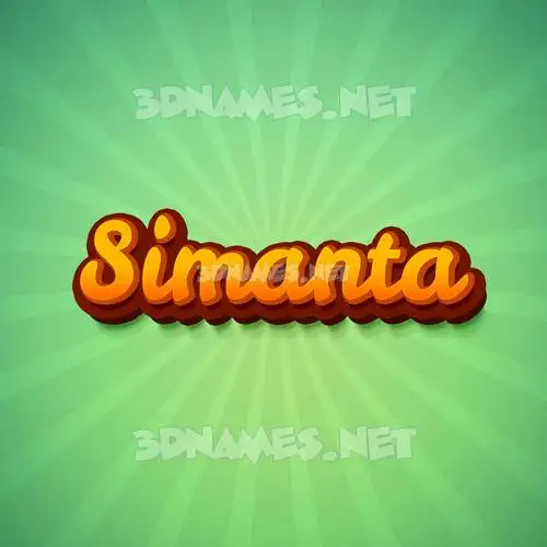 simanta in Green Rays style - 3D name wallpaper simanta in Green Rays style - 3D name wallpaper