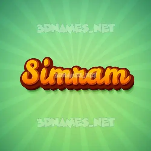 simram in Green Rays style - 3D name wallpaper simram in Green Rays style - 3D name wallpaper