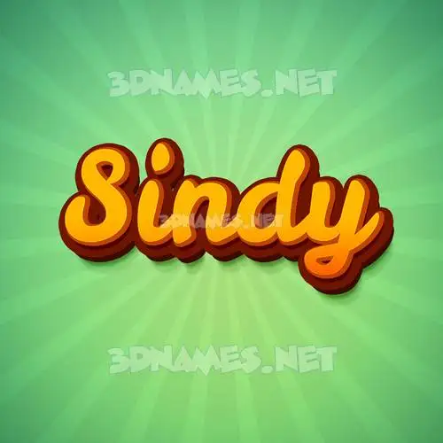 sindy in Green Rays style - 3D name wallpaper sindy in Green Rays style - 3D name wallpaper