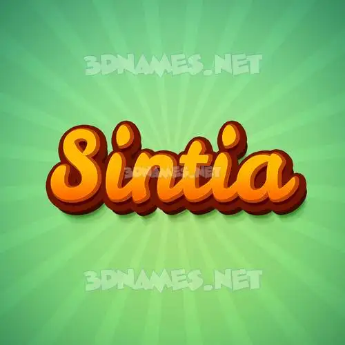 sintia in Green Rays style - 3D name wallpaper sintia in Green Rays style - 3D name wallpaper