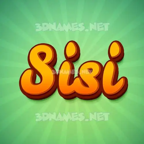 sisi in Green Rays style - 3D name wallpaper sisi in Green Rays style - 3D name wallpaper