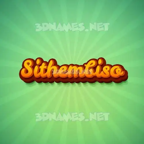 sithembiso in Green Rays style - 3D name wallpaper sithembiso in Green Rays style - 3D name wallpaper