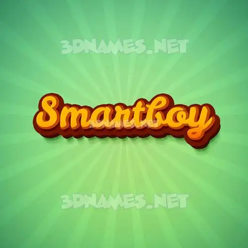 smartboy in Green Rays style - 3D name wallpaper smartboy in Green Rays style - 3D name wallpaper