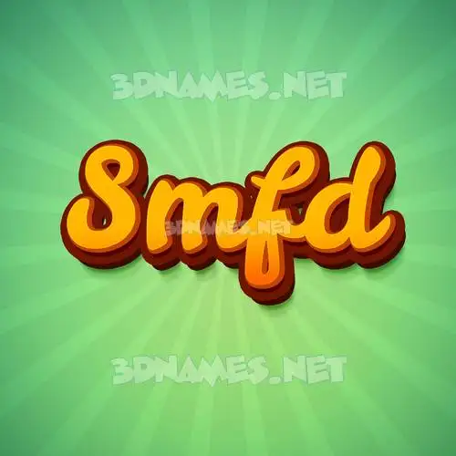 smfd in Green Rays style - 3D name wallpaper smfd in Green Rays style - 3D name wallpaper