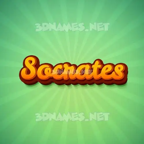 socrates in Green Rays style - 3D name wallpaper socrates in Green Rays style - 3D name wallpaper