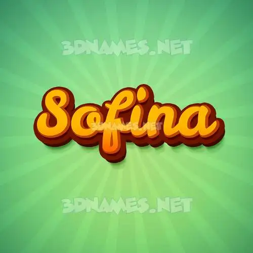 sofina in Green Rays style - 3D name wallpaper sofina in Green Rays style - 3D name wallpaper