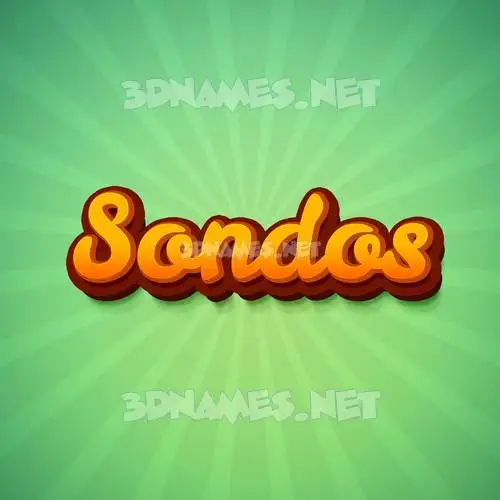 sondos in Green Rays style - 3D name wallpaper sondos in Green Rays style - 3D name wallpaper