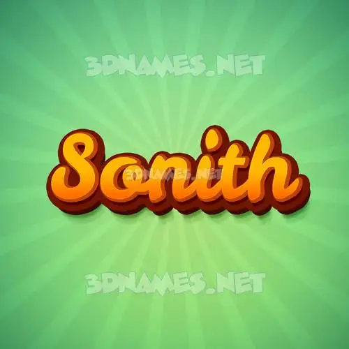 sonith in Green Rays style - 3D name wallpaper sonith in Green Rays style - 3D name wallpaper