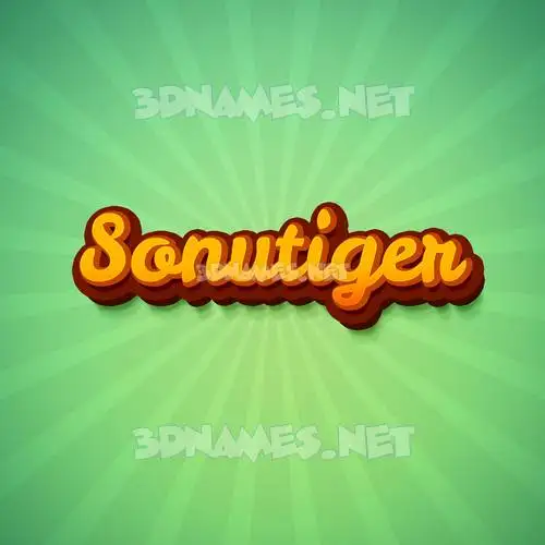 sonutiger in Green Rays style - 3D name wallpaper sonutiger in Green Rays style - 3D name wallpaper