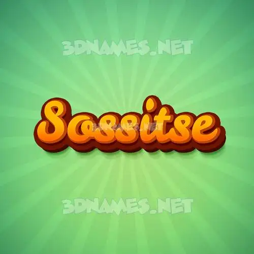 sossitse in Green Rays style - 3D name wallpaper sossitse in Green Rays style - 3D name wallpaper