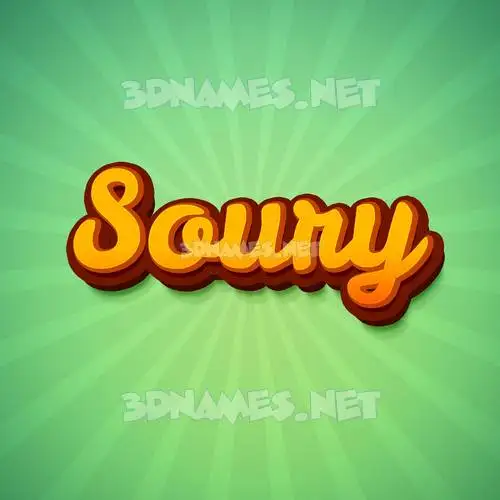soury in Green Rays style - 3D name wallpaper soury in Green Rays style - 3D name wallpaper
