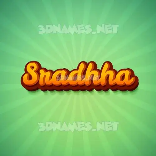 sradhha in Green Rays style - 3D name wallpaper sradhha in Green Rays style - 3D name wallpaper