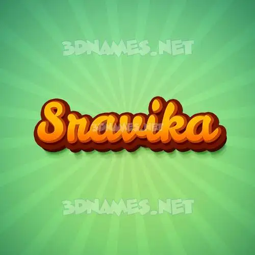 sravika in Green Rays style - 3D name wallpaper sravika in Green Rays style - 3D name wallpaper