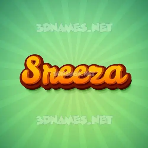 sreeza in Green Rays style - 3D name wallpaper sreeza in Green Rays style - 3D name wallpaper
