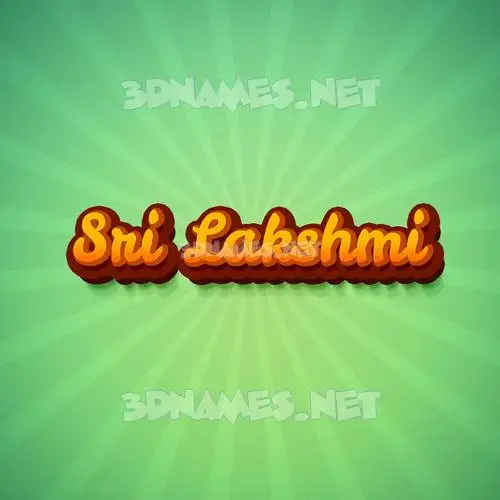 sri lakshmi in Green Rays style - 3D name wallpaper sri lakshmi in Green Rays style - 3D name wallpaper