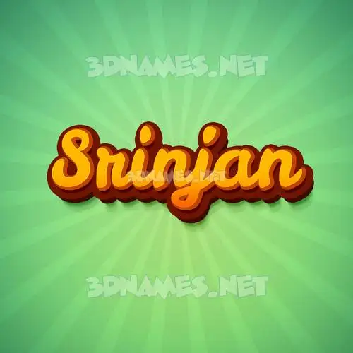srinjan in Green Rays style - 3D name wallpaper srinjan in Green Rays style - 3D name wallpaper