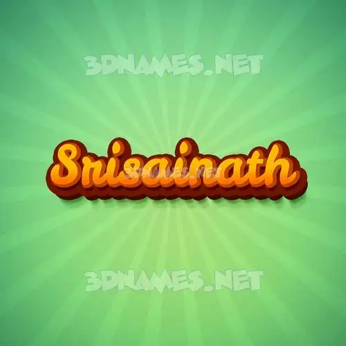 srisainath in Green Rays style - 3D name wallpaper srisainath in Green Rays style - 3D name wallpaper