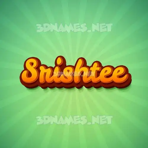 srishtee in Green Rays style - 3D name wallpaper srishtee in Green Rays style - 3D name wallpaper