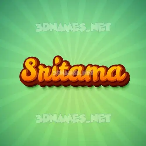 sritama in Green Rays style - 3D name wallpaper sritama in Green Rays style - 3D name wallpaper