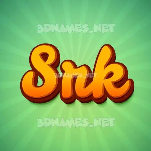 srk in Green Rays style - 3D name wallpaper srk in Green Rays style - 3D name wallpaper