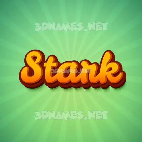 stark in Green Rays style - 3D name wallpaper stark in Green Rays style - 3D name wallpaper