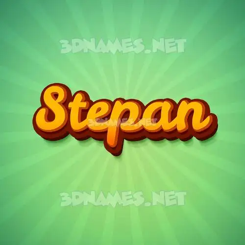 stepan in Green Rays style - 3D name wallpaper stepan in Green Rays style - 3D name wallpaper