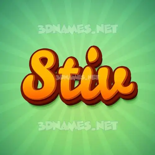 stiv in Green Rays style - 3D name wallpaper stiv in Green Rays style - 3D name wallpaper