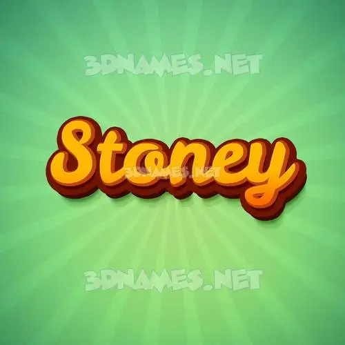 stoney in Green Rays style - 3D name wallpaper stoney in Green Rays style - 3D name wallpaper