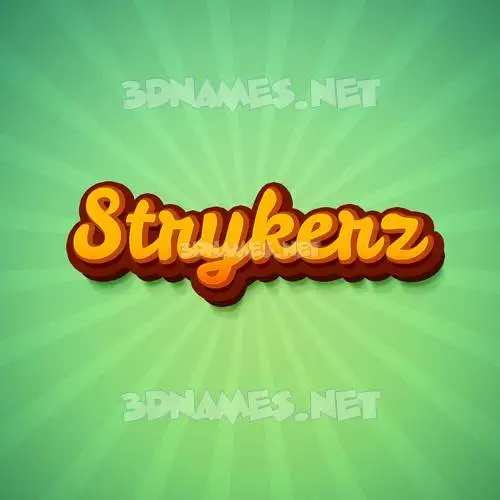 strykerz in Green Rays style - 3D name wallpaper strykerz in Green Rays style - 3D name wallpaper