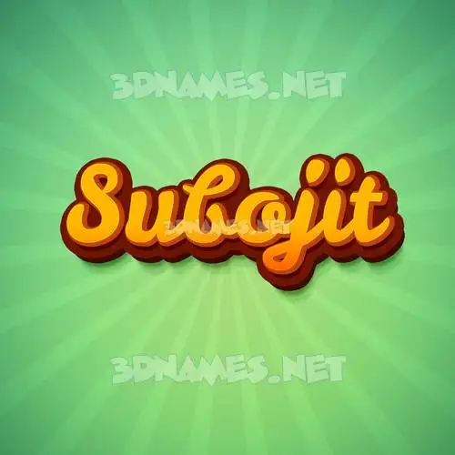 subojit in Green Rays style - 3D name wallpaper subojit in Green Rays style - 3D name wallpaper