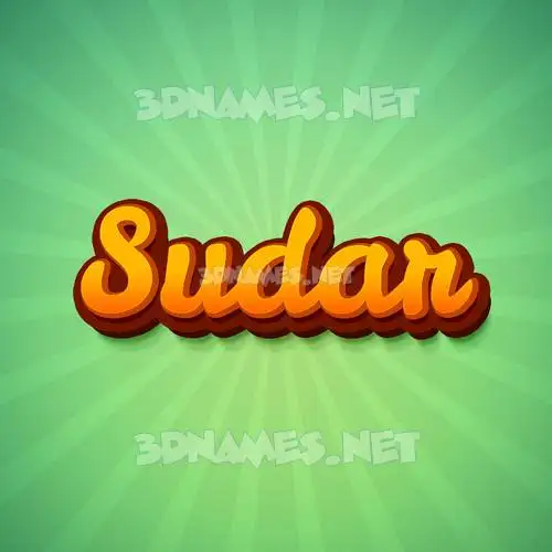 sudar in Green Rays style - 3D name wallpaper sudar in Green Rays style - 3D name wallpaper