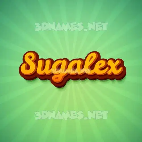 sugalex in Green Rays style - 3D name wallpaper sugalex in Green Rays style - 3D name wallpaper