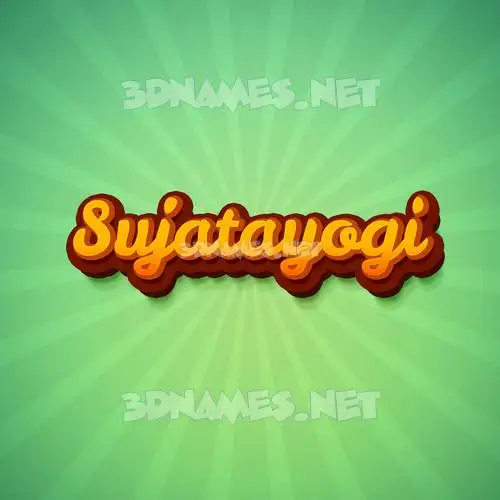sujatayogi in Green Rays style - 3D name wallpaper sujatayogi in Green Rays style - 3D name wallpaper