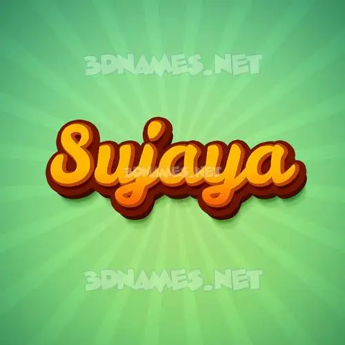 sujaya in Green Rays style - 3D name wallpaper sujaya in Green Rays style - 3D name wallpaper