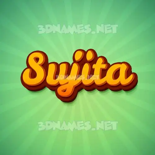 sujita in Green Rays style - 3D name wallpaper sujita in Green Rays style - 3D name wallpaper