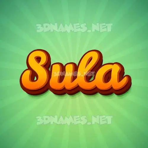 sula in Green Rays style - 3D name wallpaper sula in Green Rays style - 3D name wallpaper