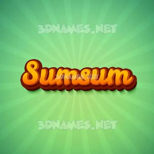 sumsum in Green Rays style - 3D name wallpaper sumsum in Green Rays style - 3D name wallpaper