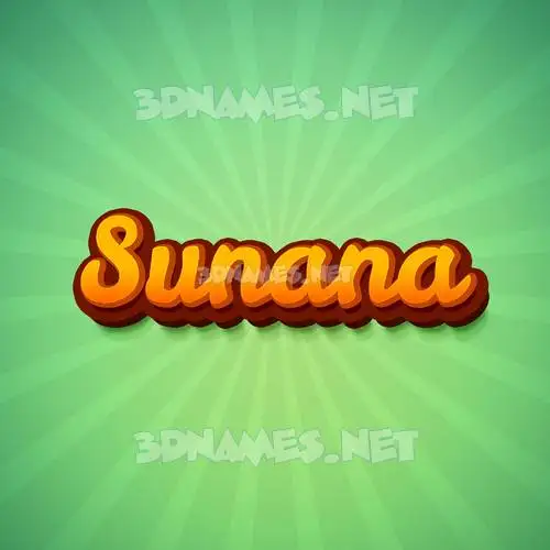 sunana in Green Rays style - 3D name wallpaper sunana in Green Rays style - 3D name wallpaper