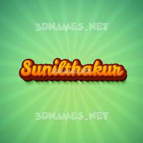 sunilthakur in Green Rays style - 3D name wallpaper sunilthakur in Green Rays style - 3D name wallpaper